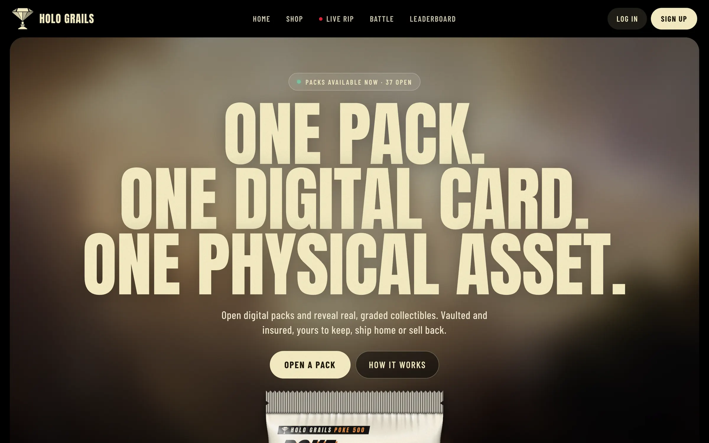 Landing page